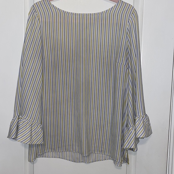 STRIPED BLOUSE - Picture 1 of 11